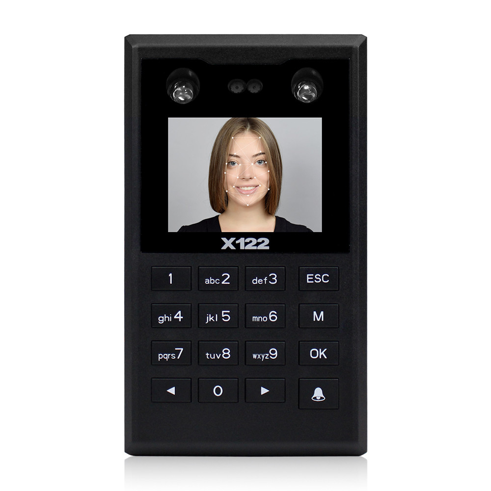 X122 face attendance access control machine