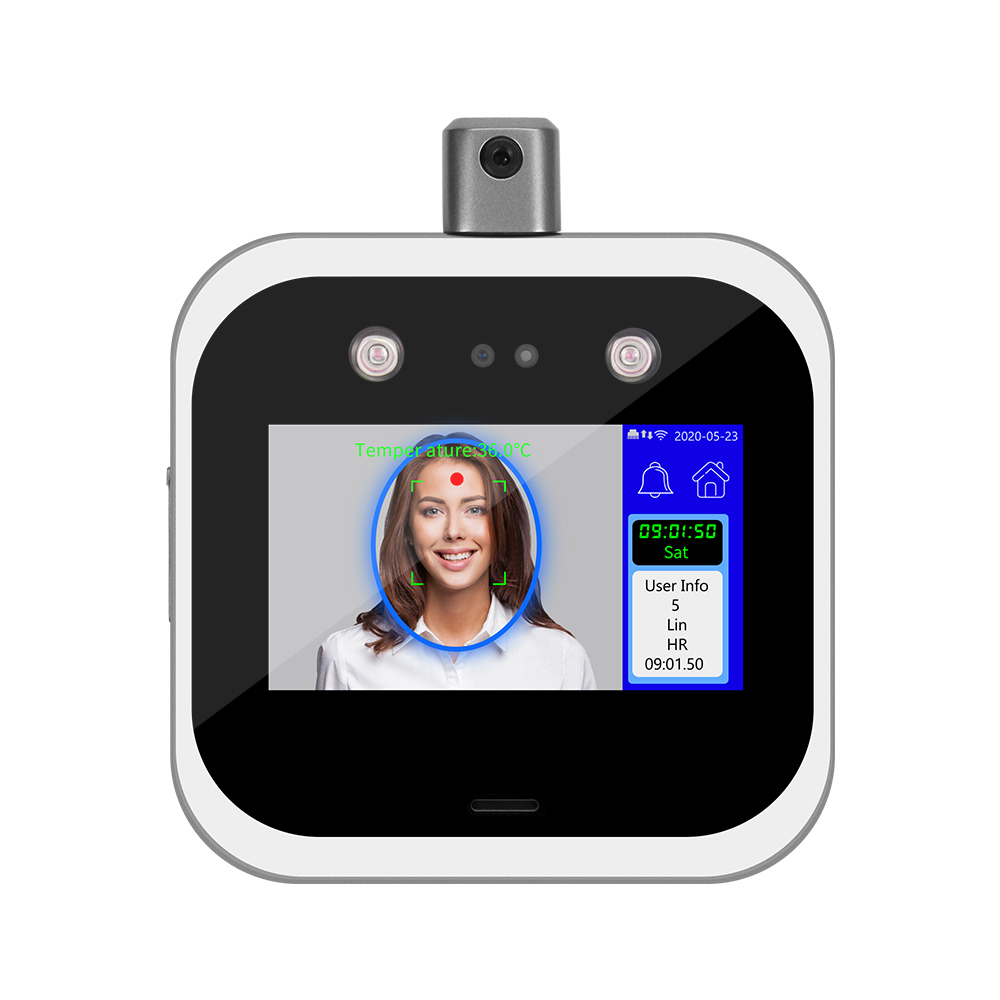 DS-1 Temperature Detection Face Recognition Terminal Access Control Time Attendance Machine