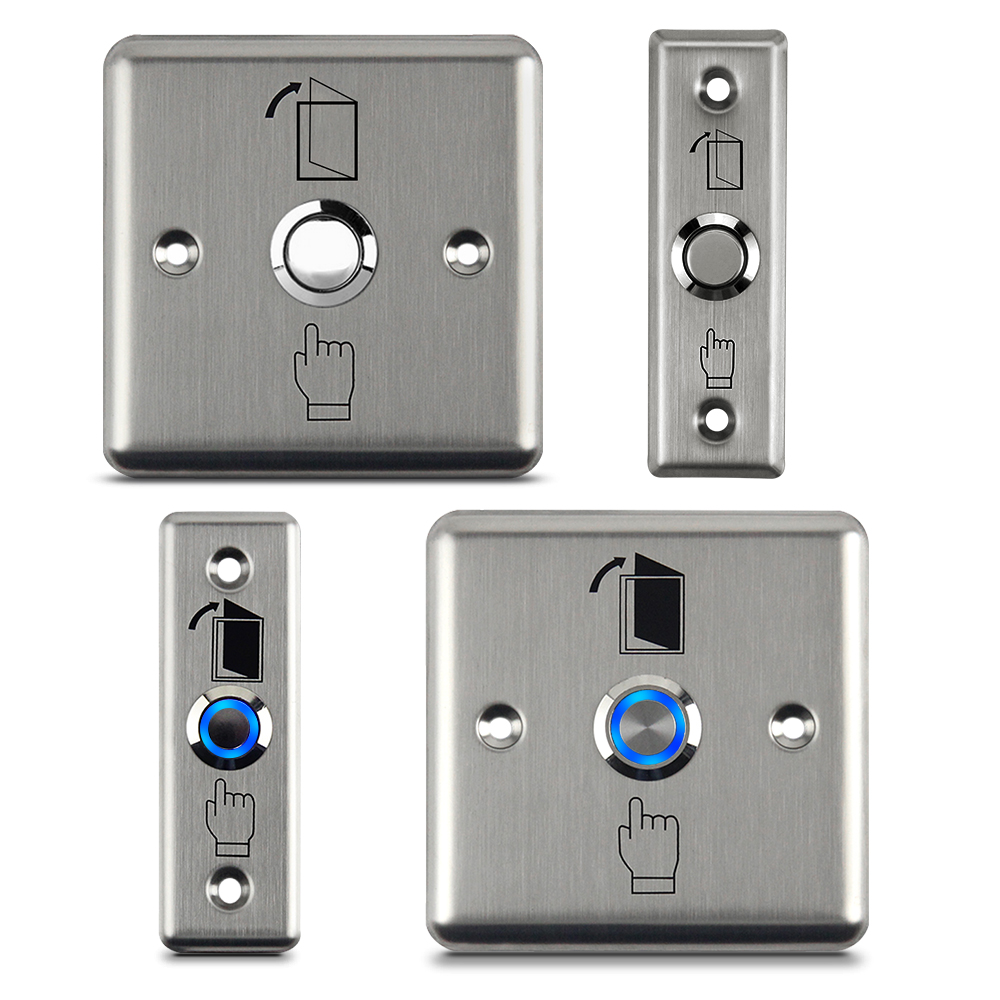 Stainless steel Exit Button