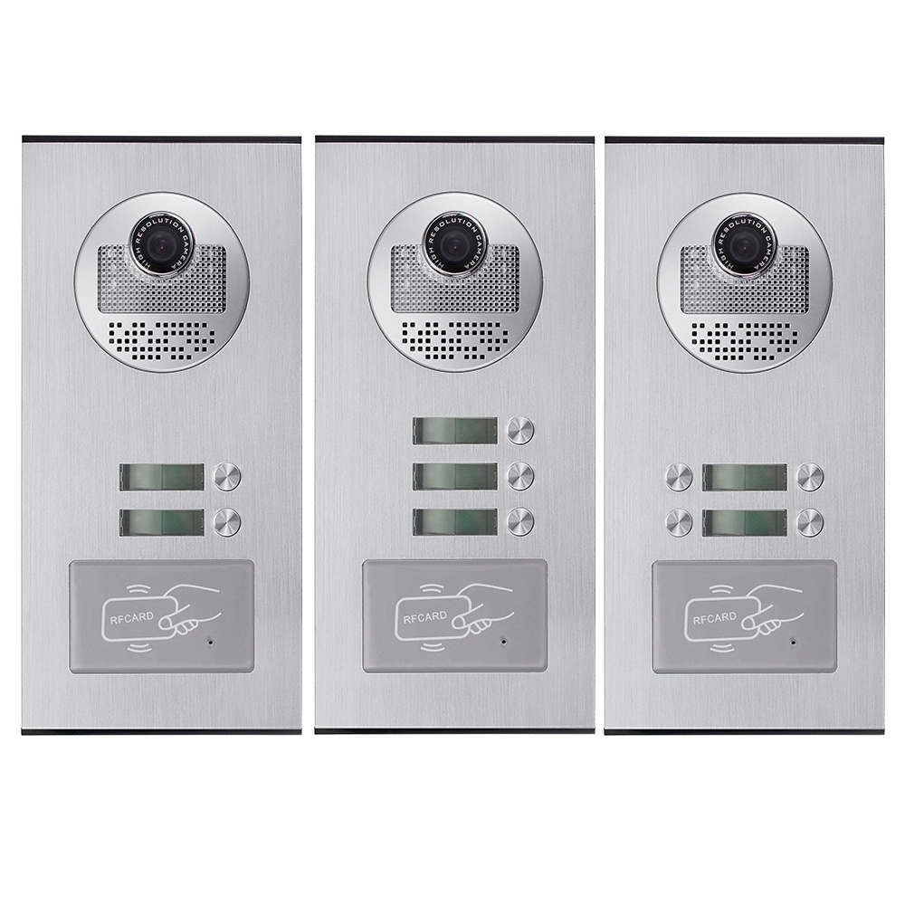 530C for 2 / 3 / 4  apartments Outdoor unit ( RFID Camera) 