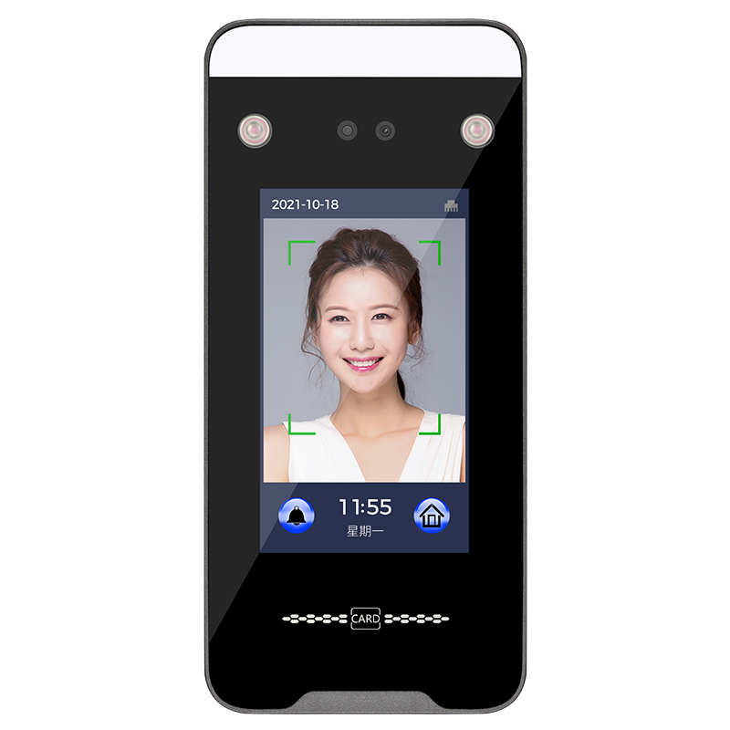 DT10 Dynamic Face Facial Recognition Access Control Time Attendance Machine